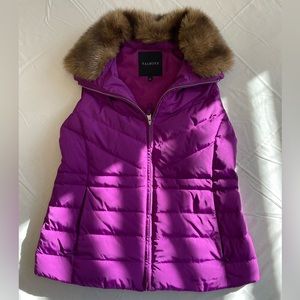 Talbots Red Puffer Vest!